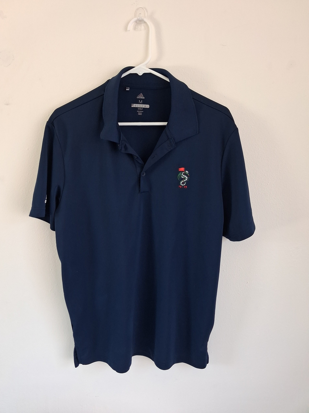 Adidas Golf Polo Medium Monterey Peninsula Country Club MPCC Mens